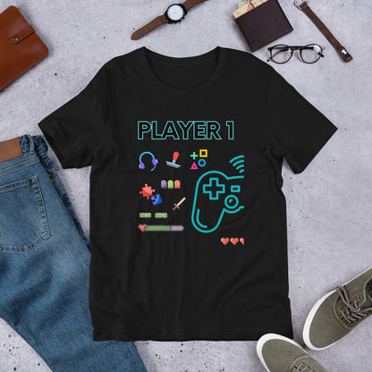 Gamer t-shirt (Player 1)