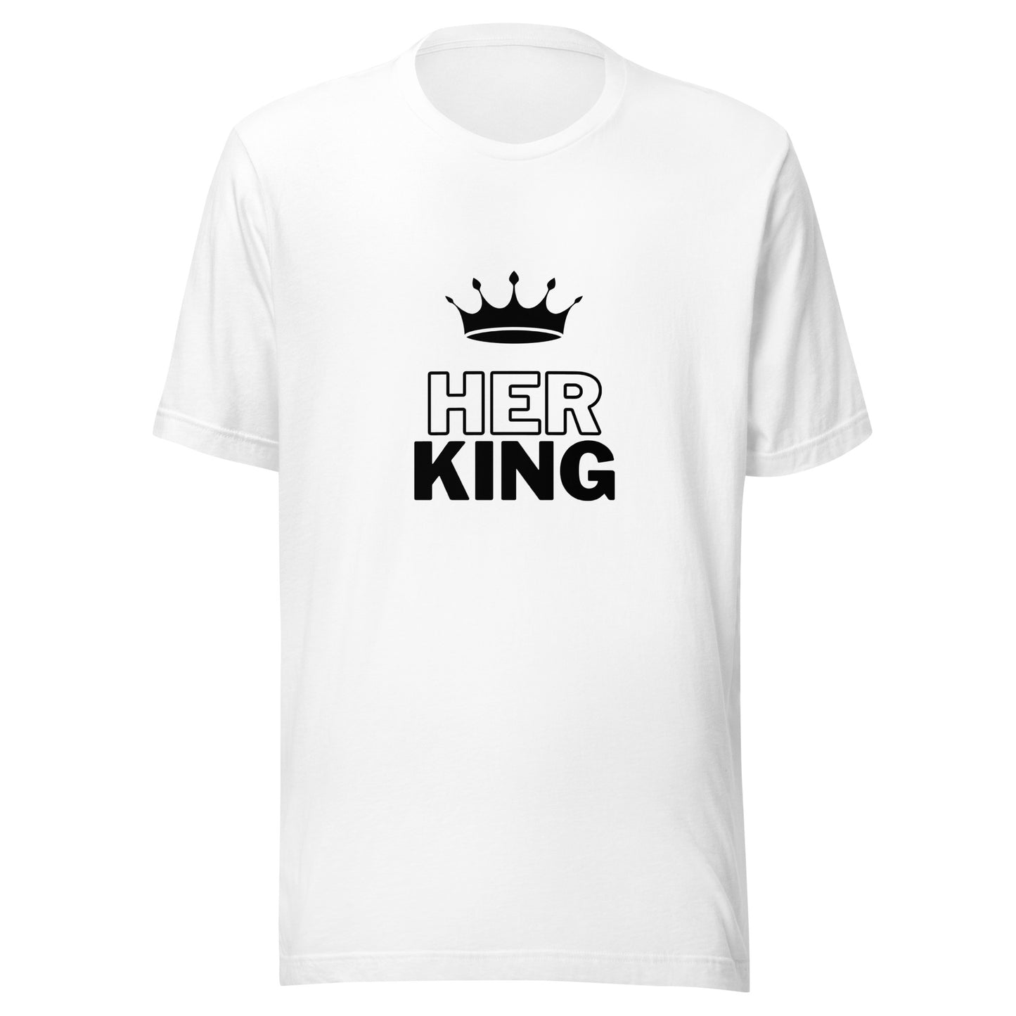 Her King And His Queen Couple T-shirt