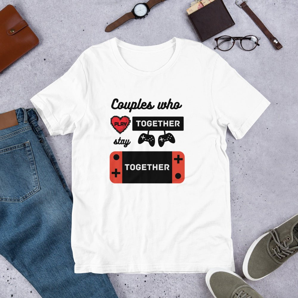 Gamer Couple T-Shirt - Unisex - Bon and Boo