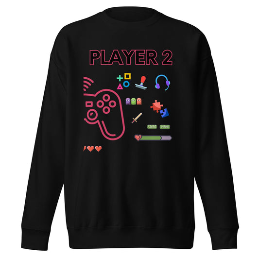 Gamer Sweatshirt (Player 2) - Bon and Boo