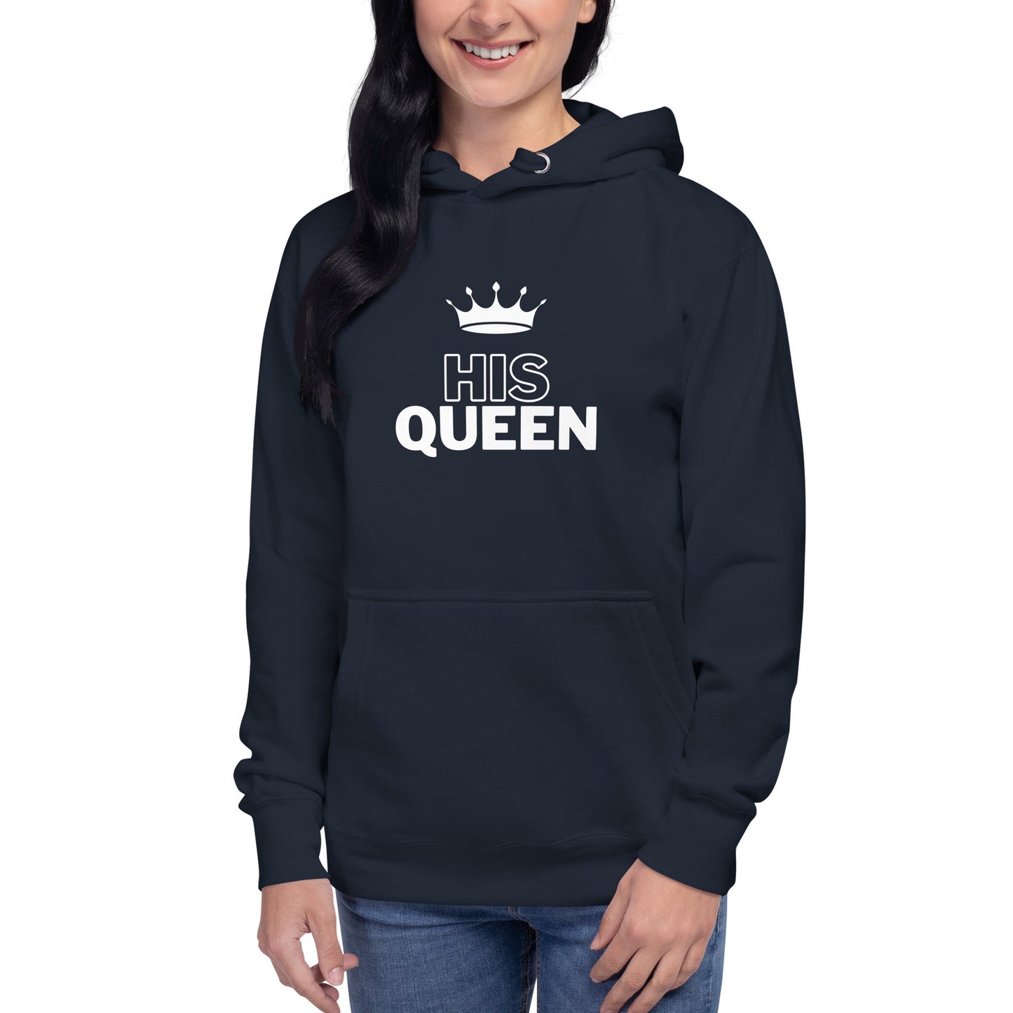 His Queen Hoodie - Bon and Boo