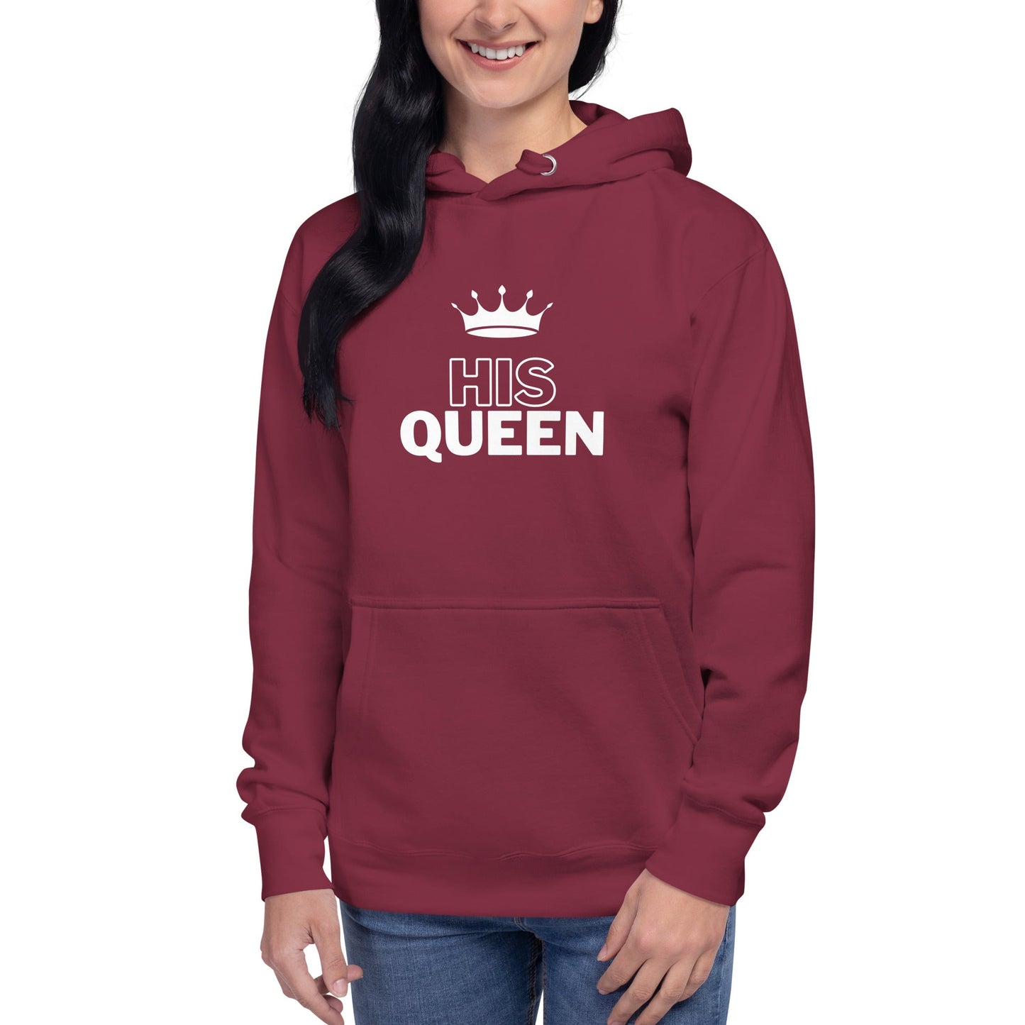 His Queen Hoodie - Bon and Boo